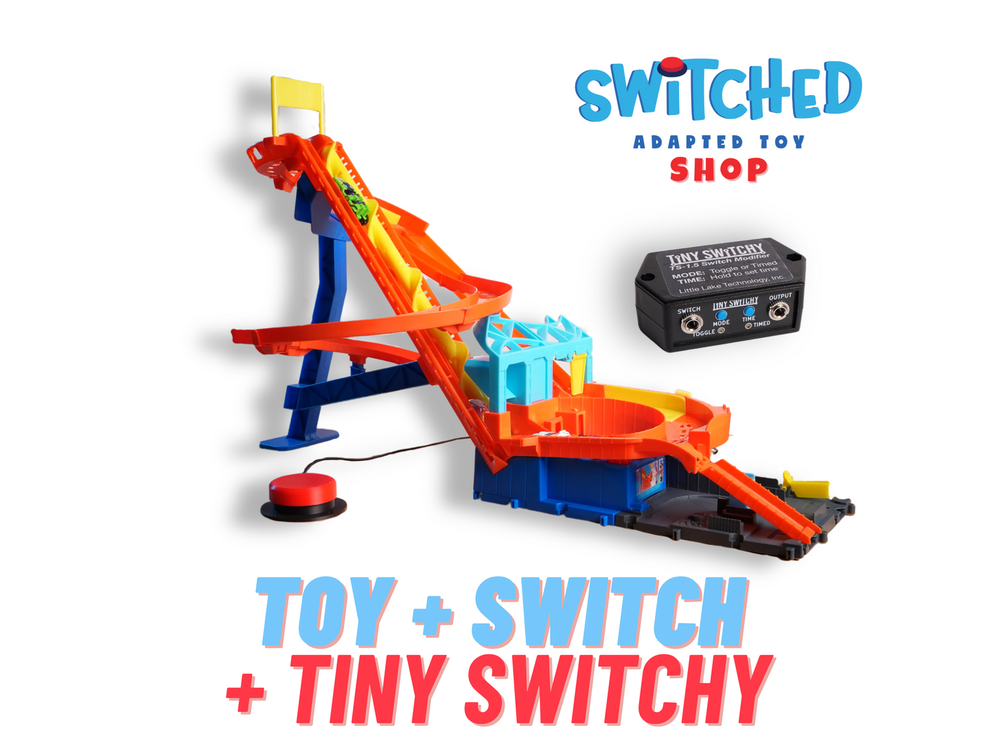 Switch Adapted Hot Wheels Roller Coaster Rally