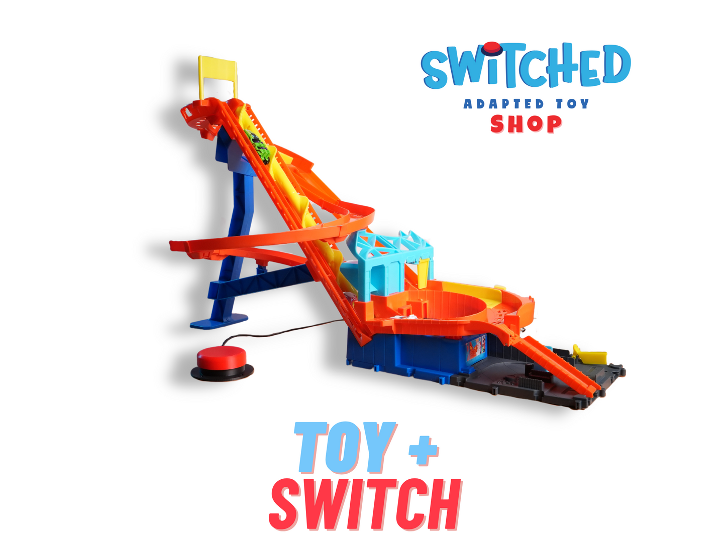Switch Adapted Hot Wheels Roller Coaster Rally