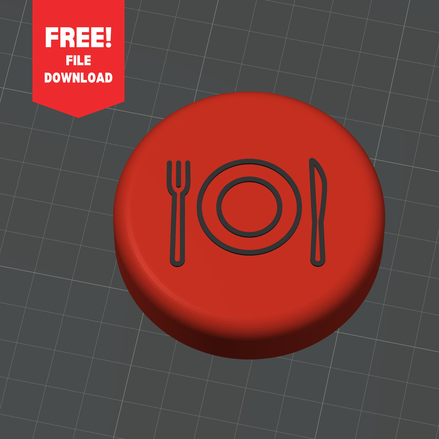 Free Download - Eat Emoji Switch Button Top