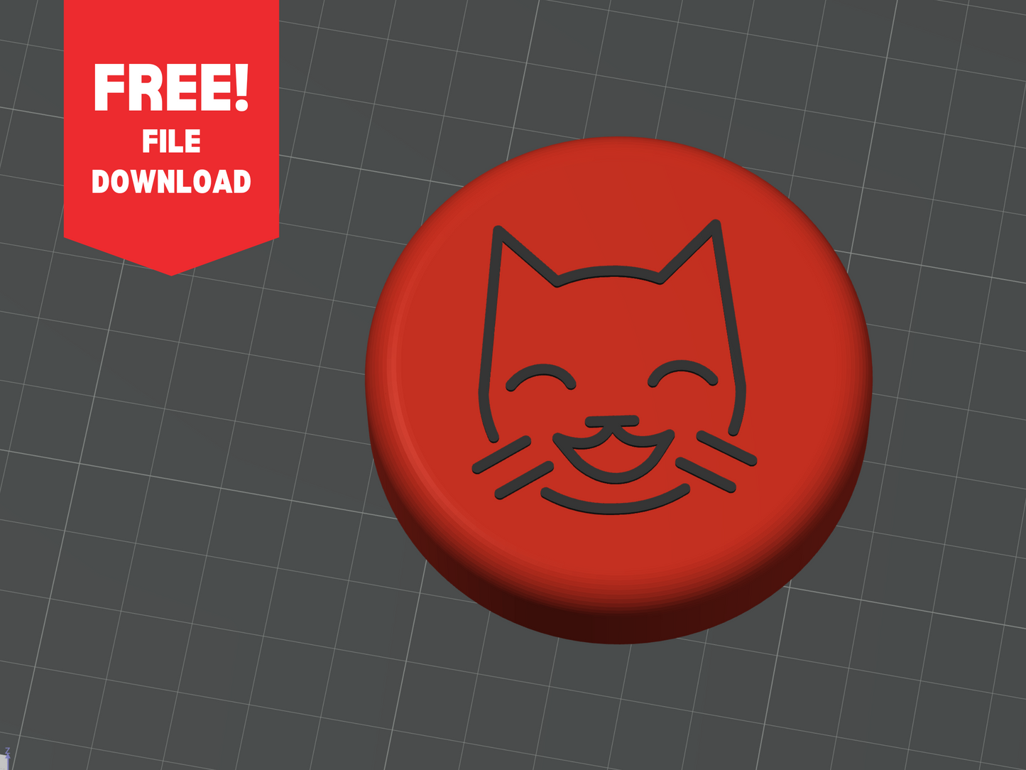 Free Download - Cat Emoji Switch Botton Top