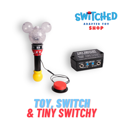 Switch Adapted Mickey Bubble Blower