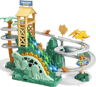 Dinosaur Climbing Slide Stair Toy
