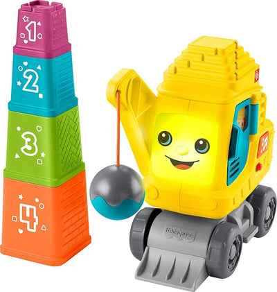 Fisher-Price  Count & Stack Crane with Blocks