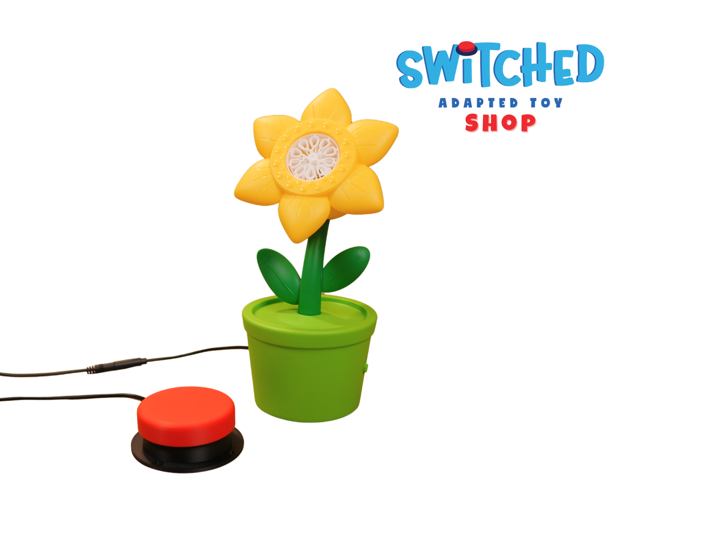 Switch Adapted Bubble Flowers - Sunflower Bubble Blower