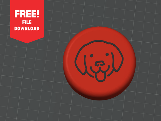 Free Download - Dog Emoji Switch Botton Top