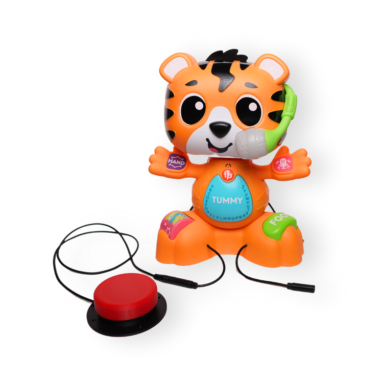 3D Printed Switch Button – Switched Adapted Toys